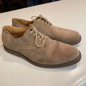 NORDSTROM Carson Suede Oxford Dress Shoe Tan Mens Sz 12
